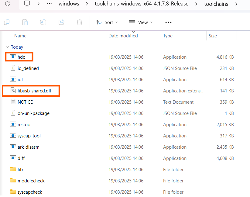 Toolchain