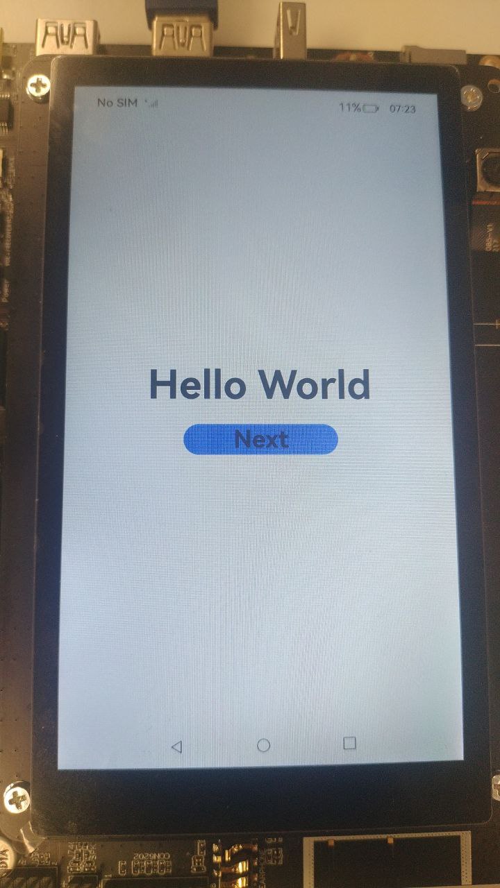App Running